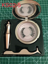 Load image into Gallery viewer, 2019 New Hot Magnetic Liquid Eyeliner &amp; Magnetic False Eyelashes &amp; Tweezer Set Waterproof Long Lasting Eyeliner False Eyelashes
