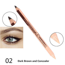 Load image into Gallery viewer, Black &amp; Brown &amp; White Eyeliner Pencil Waterproof Long Lasting Eye Liner Pen Quality Eyes Makeup Kit Sex Fashion Eye Cosmetic