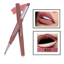 Load image into Gallery viewer, 14 Color Double-end Lip Makeup Lipstick Pencil Waterproof Long Lasting Tint Sexy Red Lip Stick Beauty Matte Liner Pen Lipstick