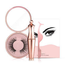 Load image into Gallery viewer, 2019 New Hot Magnetic Liquid Eyeliner &amp; Magnetic False Eyelashes &amp; Tweezer Set Waterproof Long Lasting Eyeliner False Eyelashes