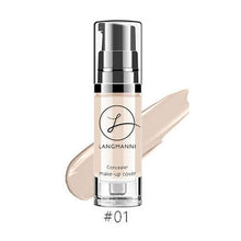 Load image into Gallery viewer, New Liquid Foundation Concealer Brightening Skin Color Waterproof Moisturizer Oil-control Long-lasting Makeup BB&amp;CC Cream